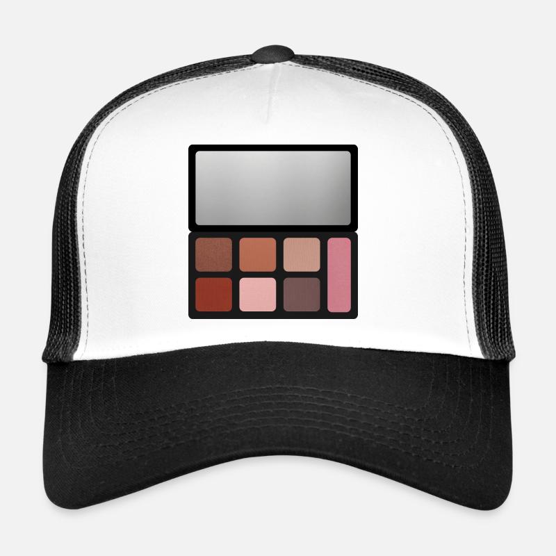 Palette d'imprimés Rose Neutre Casquette trucker 
