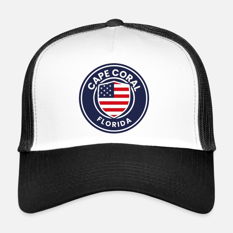 Cape Coral Florida Brand Trucker Cap