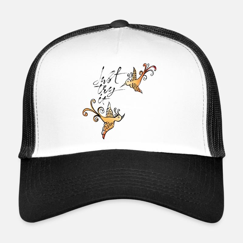 Goldene Vogelornamente  Trucker Cap