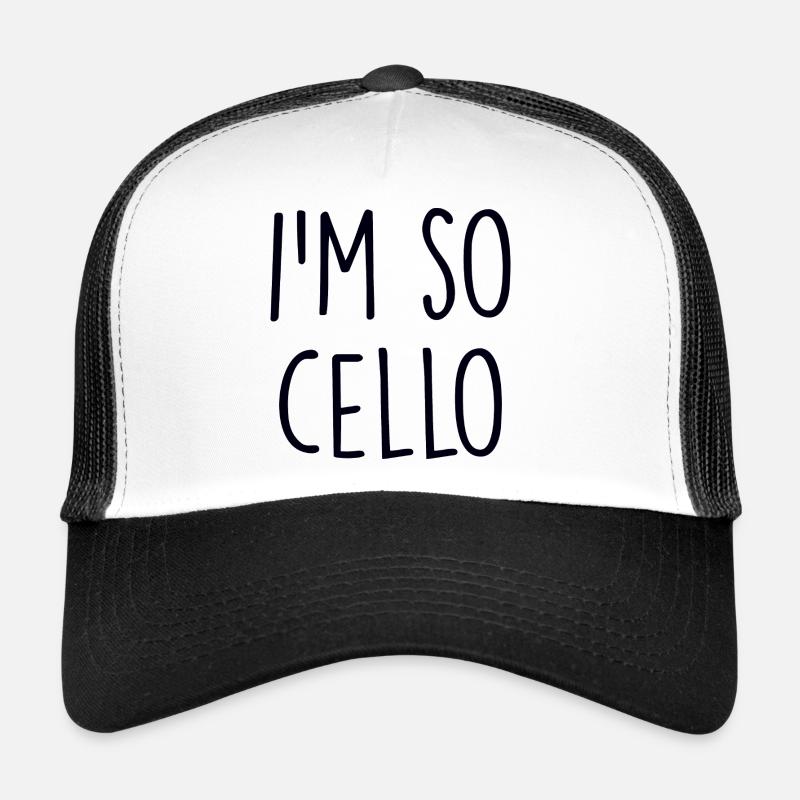 Violoncelle Casquette trucker 