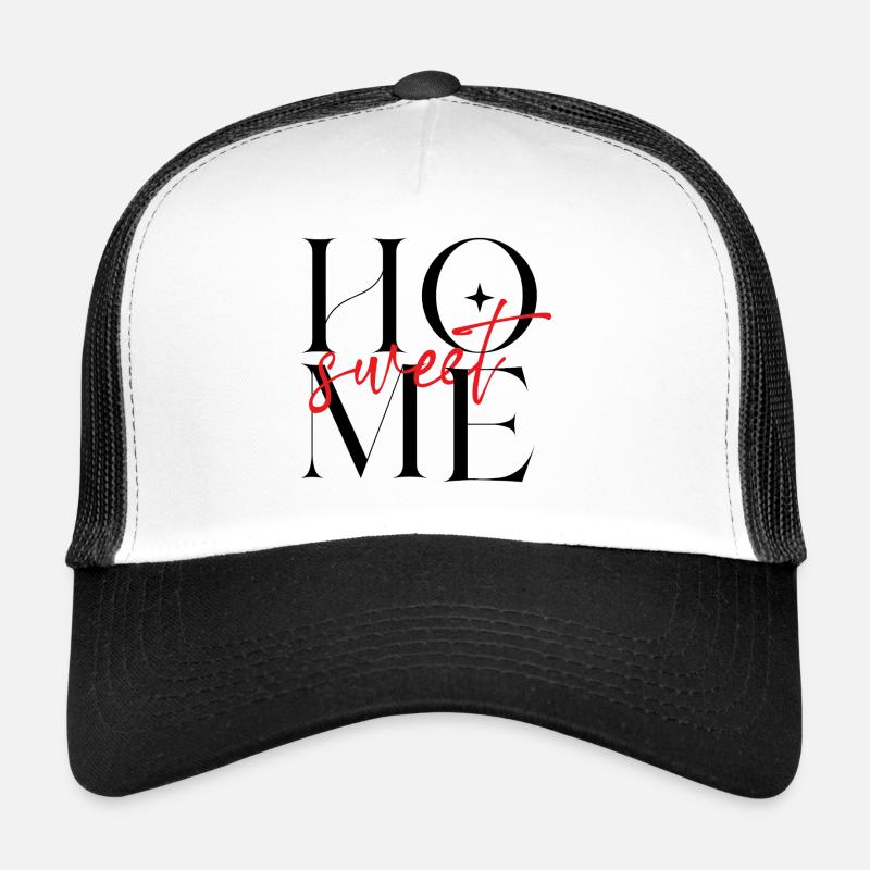 Süßes Schriftbild Rot Trucker Cap