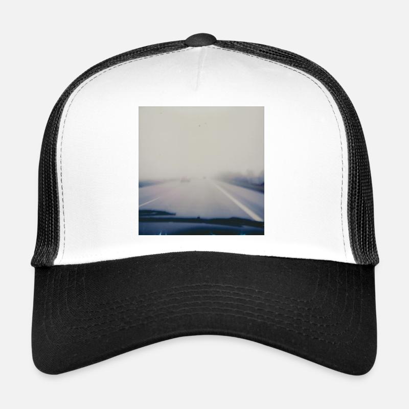 Voyager en gris Casquette trucker 