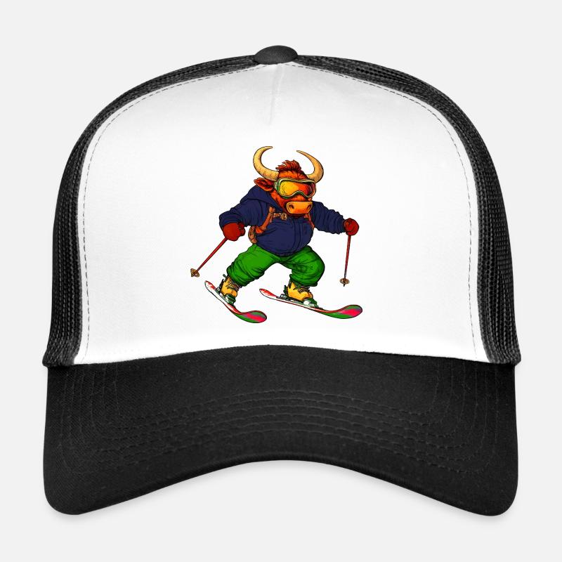 Bulls Skier / Ski Taurus Casquette trucker 