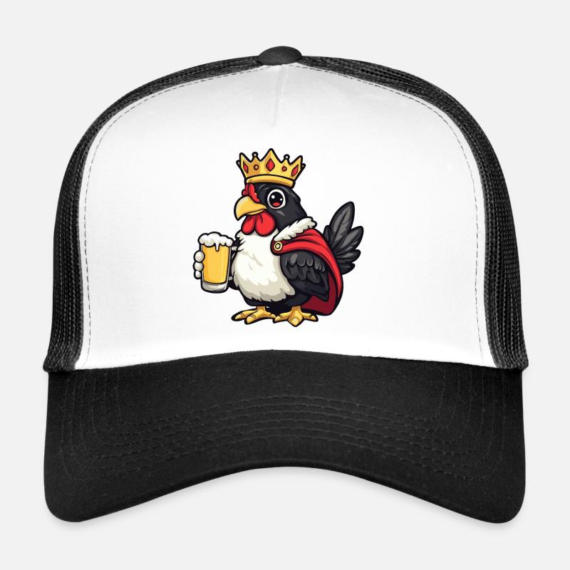 Huhn Bier König Trucker Cap