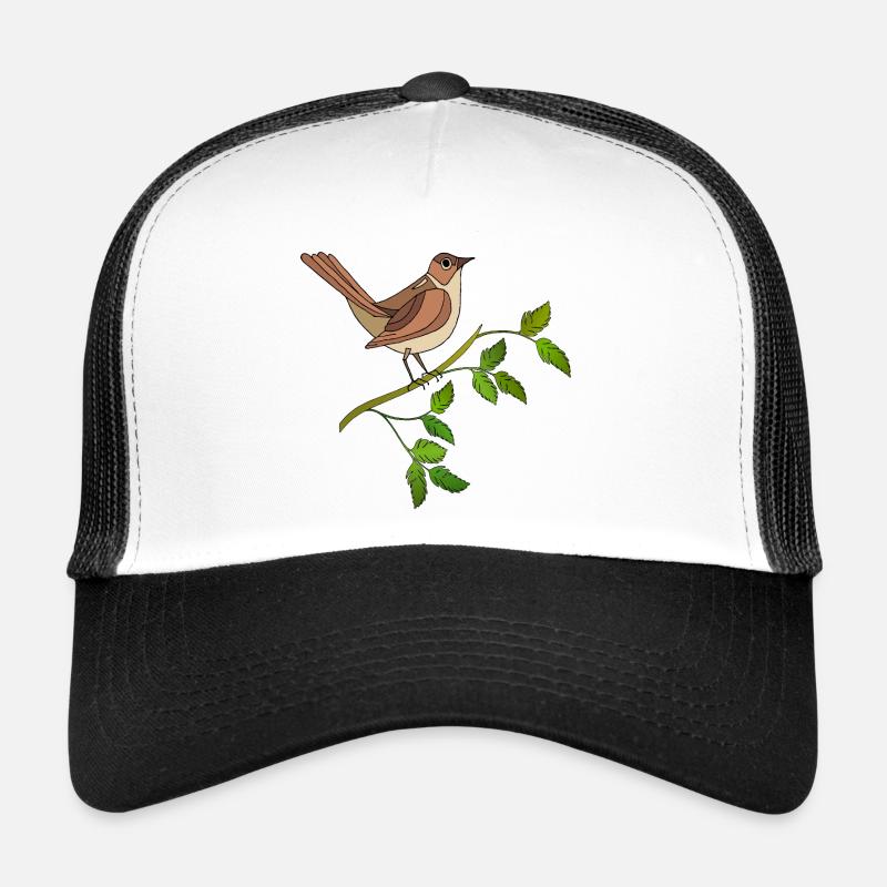 Oiseau coloré Casquette trucker 