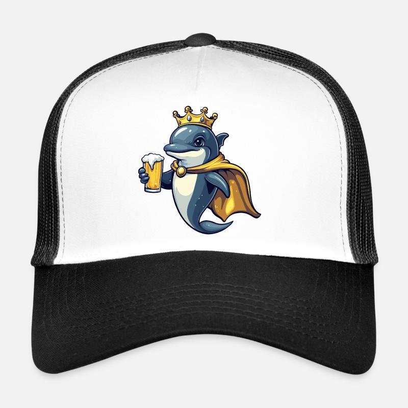 Roi de la Bière Dauphins Casquette trucker 