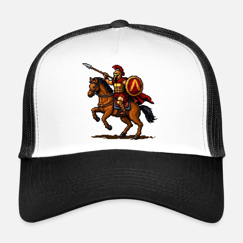 Chevalier Pixel à Cheval Casquette trucker 