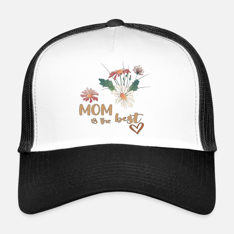 Meilleur bouquet de maman Casquette trucker 