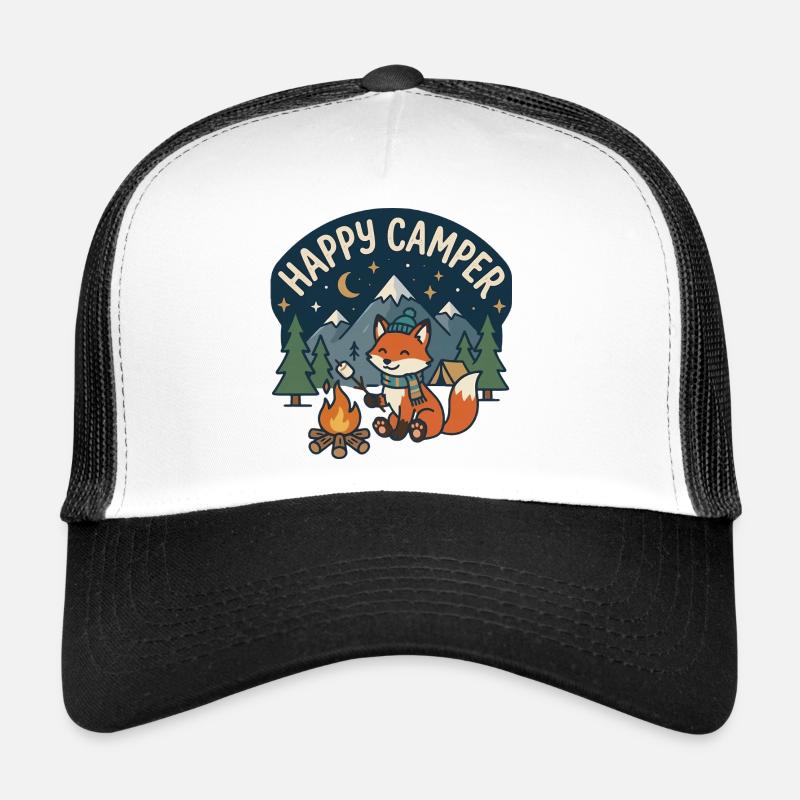 Bonne nuit campeur Fox Casquette trucker 