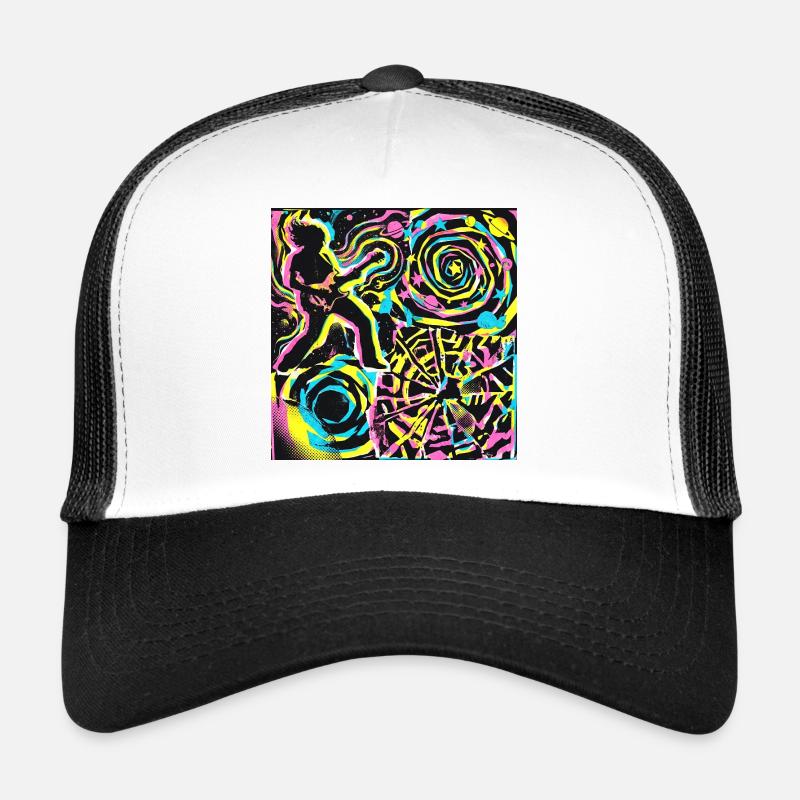 Rock psychédélique Casquette trucker 