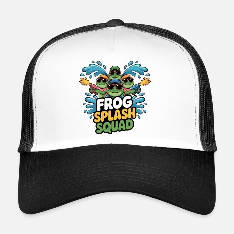 Frog Splash Squad Froschcrew Trucker Cap