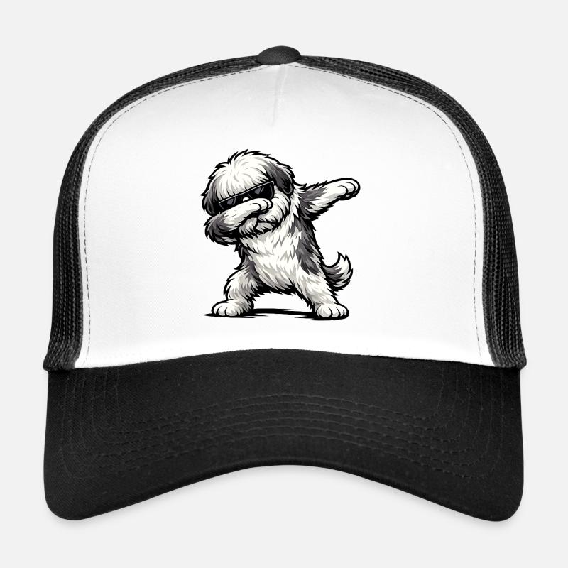 Taponage de la queue bobtail Casquette trucker 