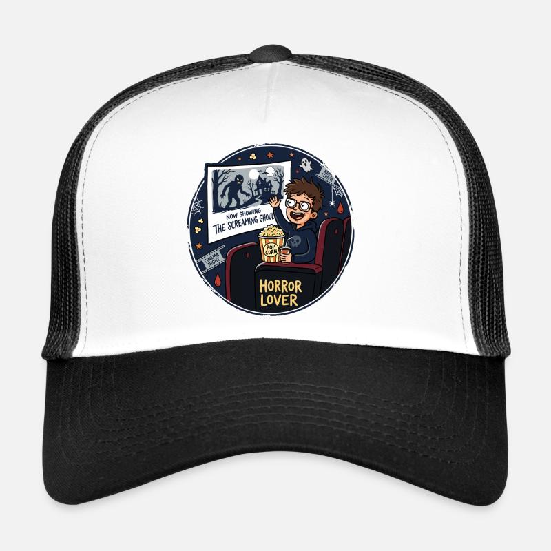 Horror Lover Kino Nacht Design Trucker Cap