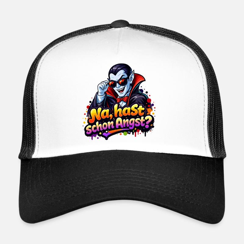 drakula-comic-spruch Trucker Cap