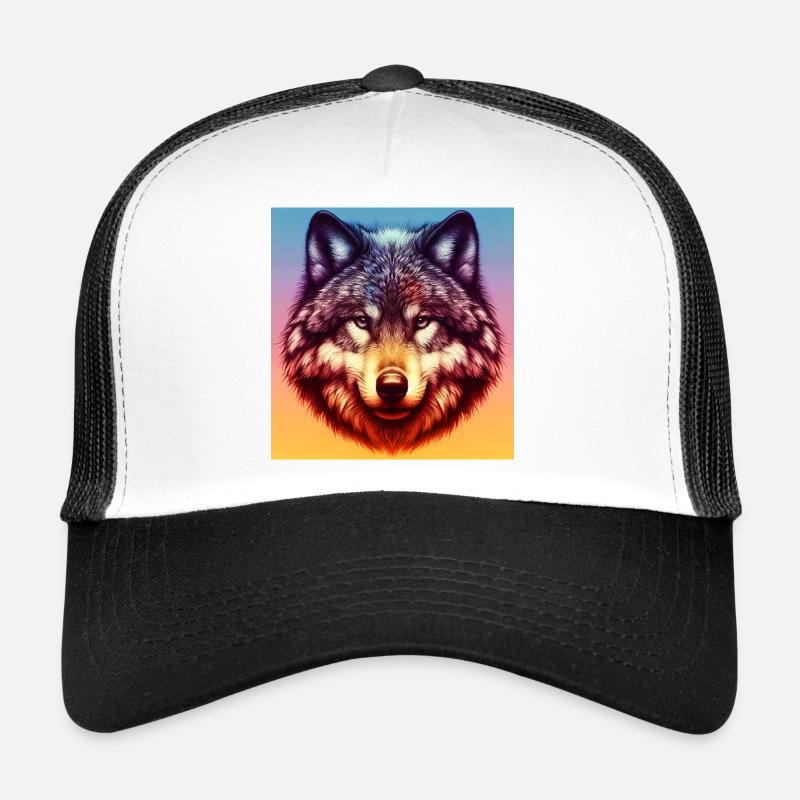 Wolf Trucker Cap