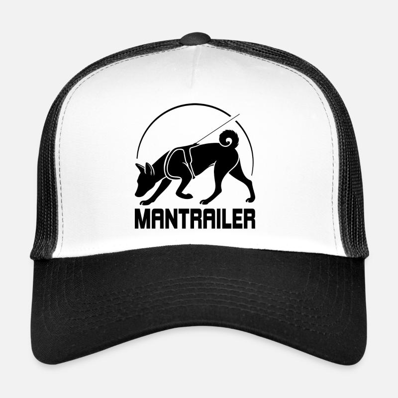 Basenji MANTRAILER Chiens de recherche Chiens Wilsigns Casquette trucker 