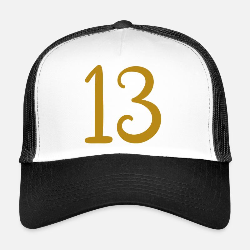 13 Casquette trucker 