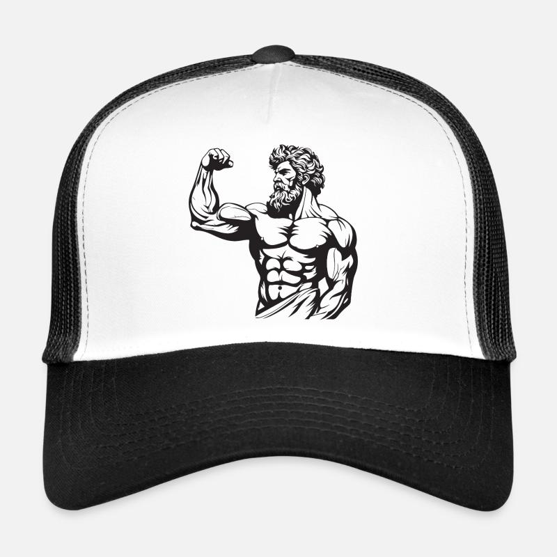 Greek Spartan Trucker Cap