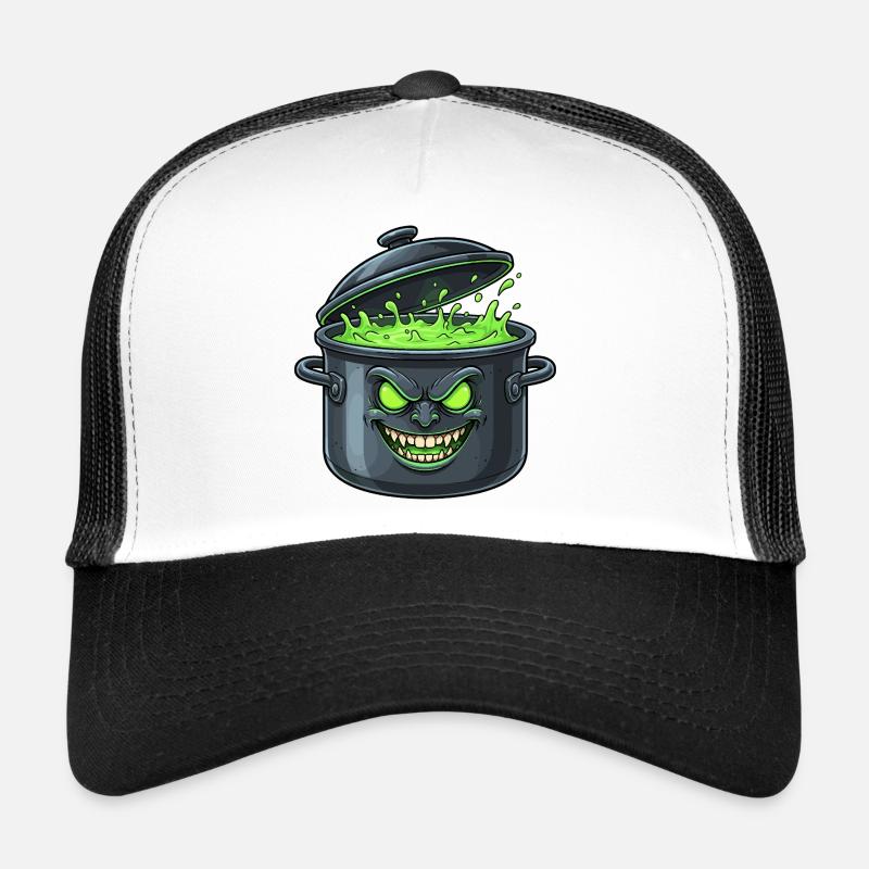Magie du pot vert effrayant Casquette trucker 