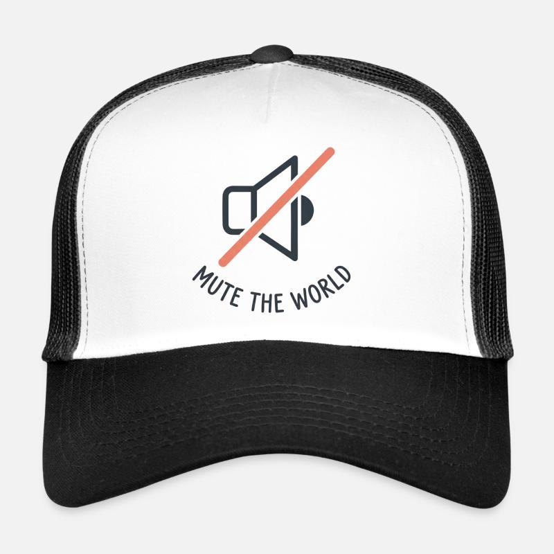 Mute The World Casquette trucker 