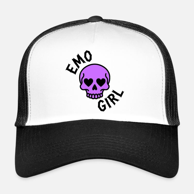 emo girl Trucker Cap