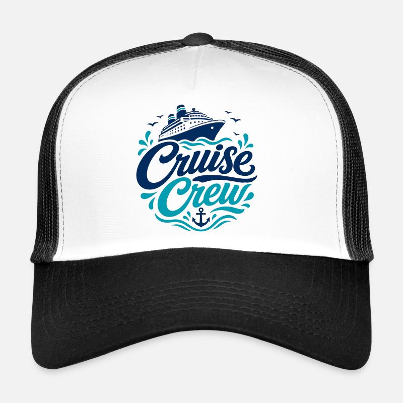 Logo de l’équipage de croisière Nautical Casquette trucker 