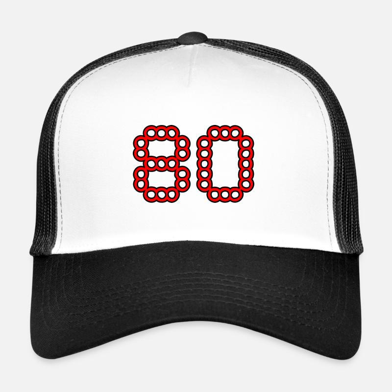 80. 80 YEARS. 80th ANNIVERSARY. 80 YEARS ANNIVERSARY. Trucker Cap