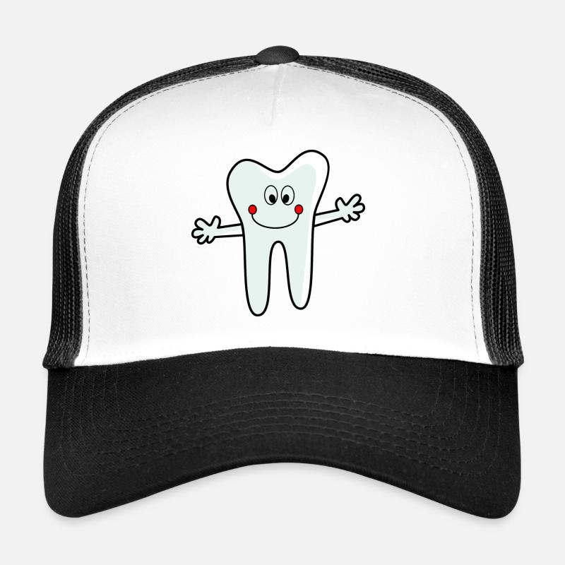 Pratique dentaire dent Logo Casquette trucker 