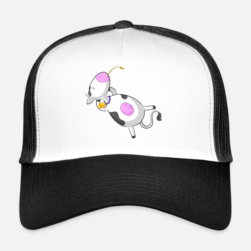 Entspannte Comic Kuh Trucker Cap