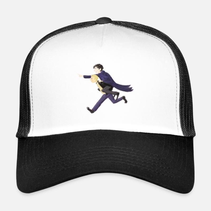 Bereit für die Untersuchung! - Trucker Cap - Weiß/Schwarz