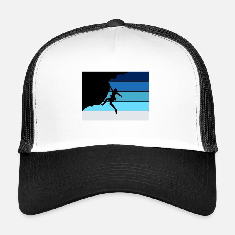 Klettern - Trucker Cap - Weiß/Schwarz