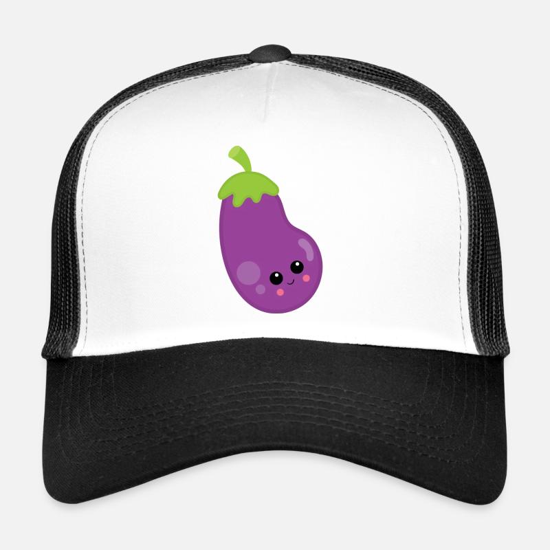 Gemüse - Trucker Cap - Weiß/Schwarz