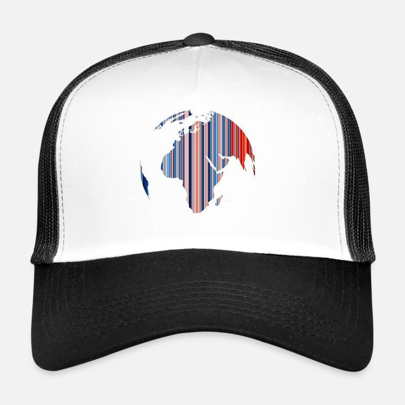 Klimawandel - Warming Stripes - Erde Trucker Cap