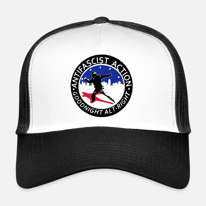 Action Antifasciste - Good Night Alt-Right Casquette trucker 