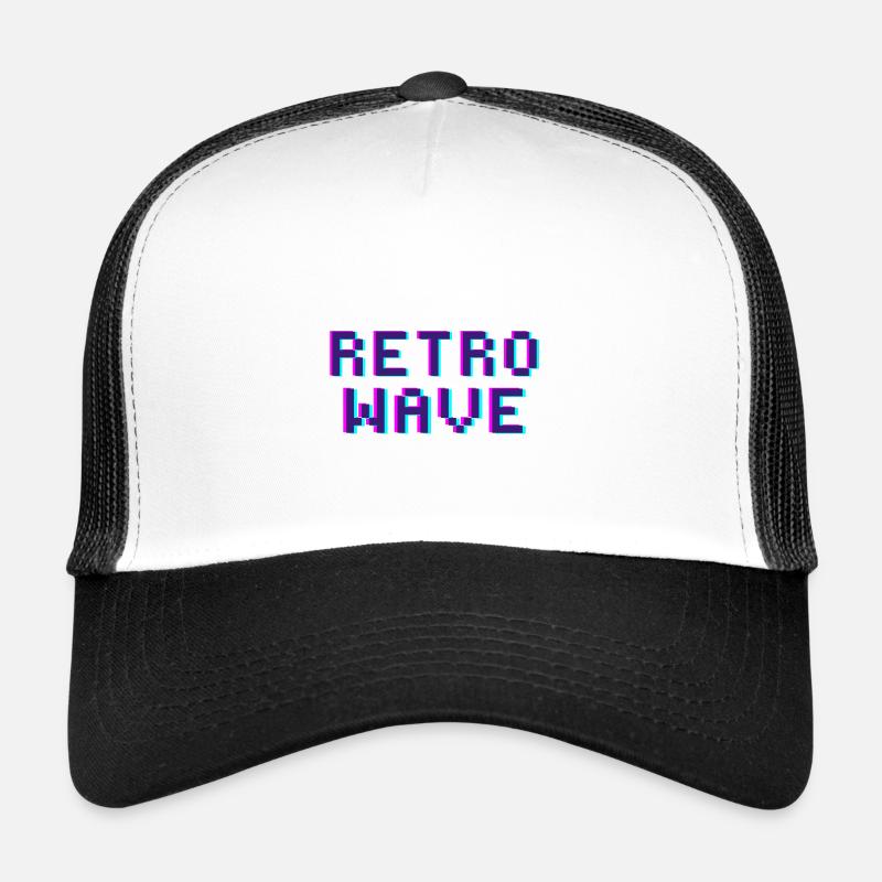 Disco numérique Retro Wave Vintage Style Funky Casquette trucker 