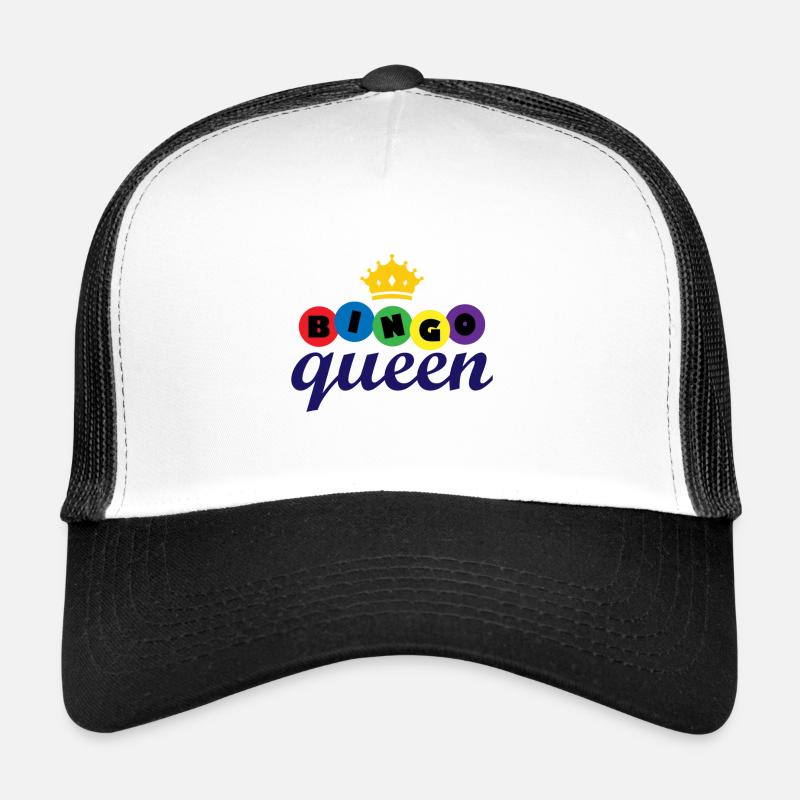 Bingo queen Geschenk Spruch Rente Opa Trucker Cap