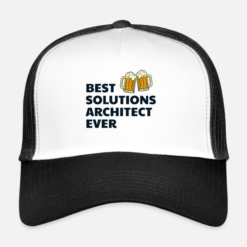 Solution Architecte Architecture Bière Drôle Casquette trucker 