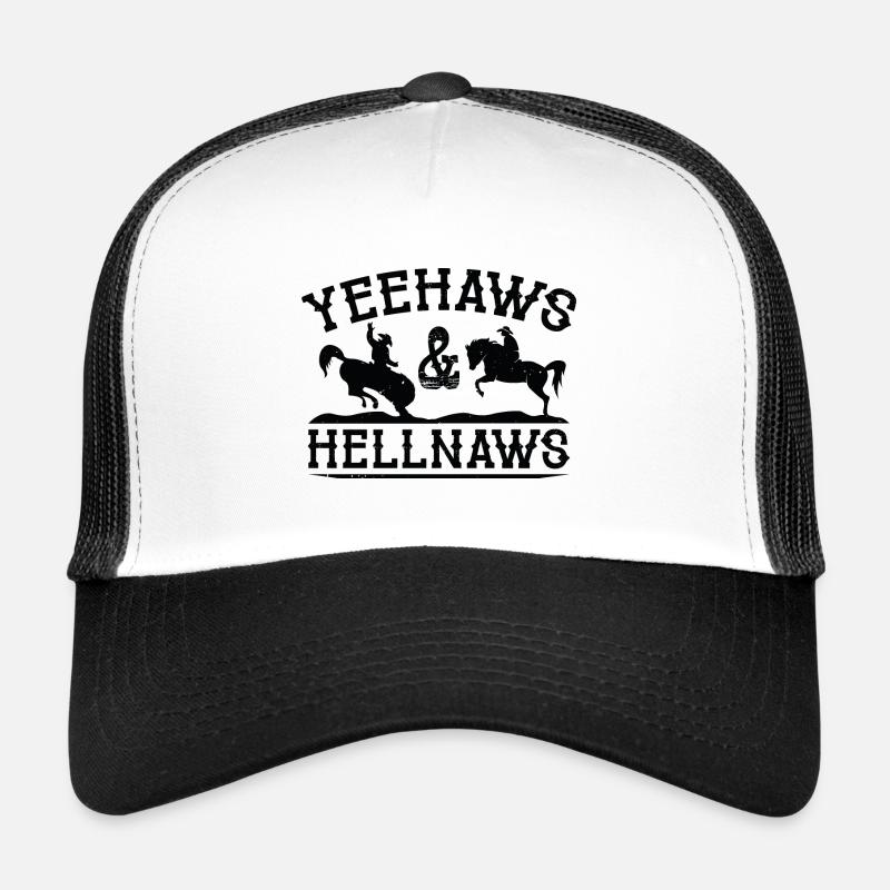 Yeehaws et Hellnaws Casquette trucker 