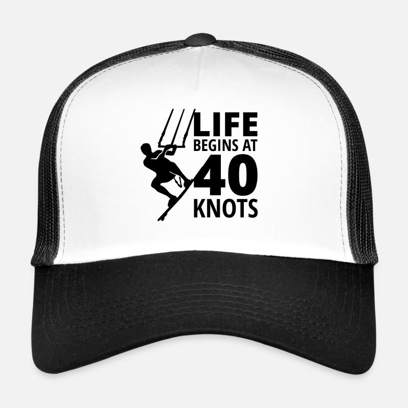 Kitesurf Kiteboard Kiteboarder Kitesurf Casquette trucker 