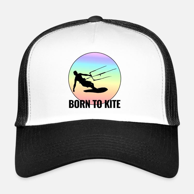 Kitesurfing Kitesurf Kiteboarding Kiteboarder Casquette trucker 