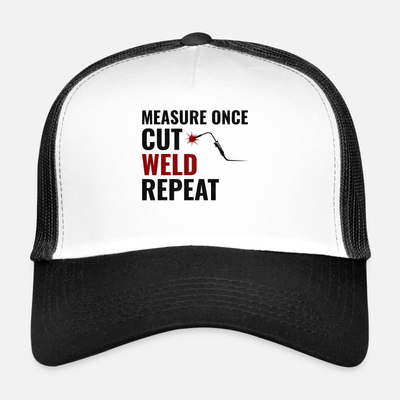 Schweißschweißer Metallbau Eisenarbeiter Trucker Cap
