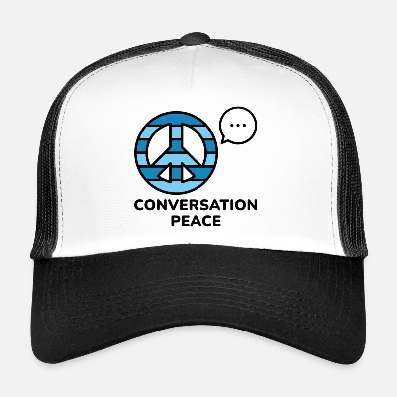 Konversation Frieden Trucker Cap