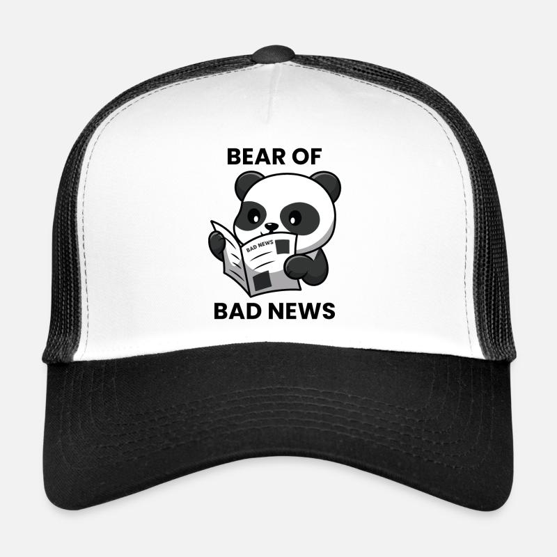 Ours de mauvaises nouvelles Casquette trucker 