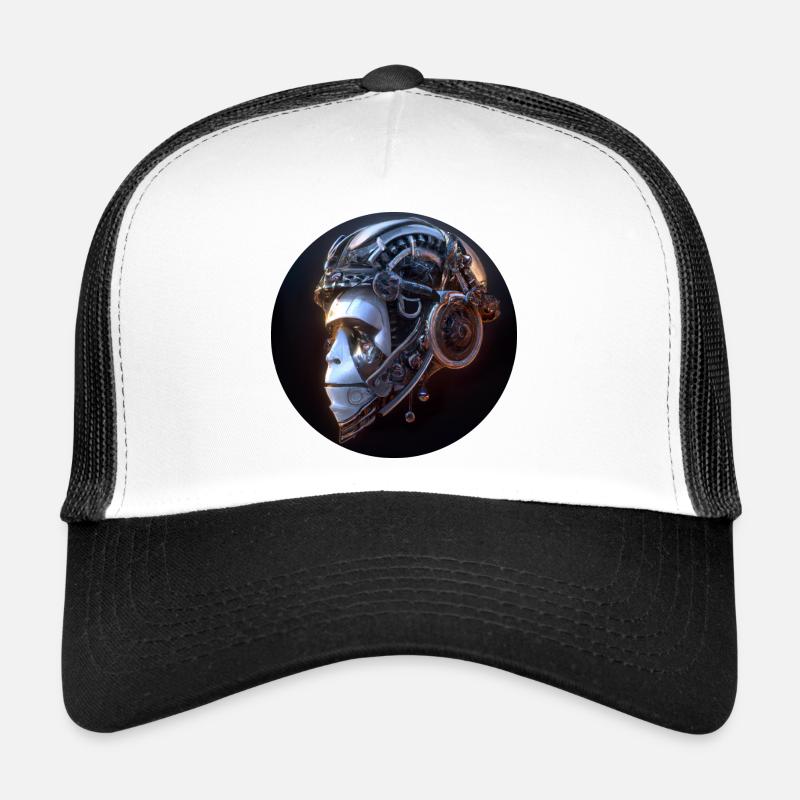 Skeleton Head - Gamer Trucker Cap