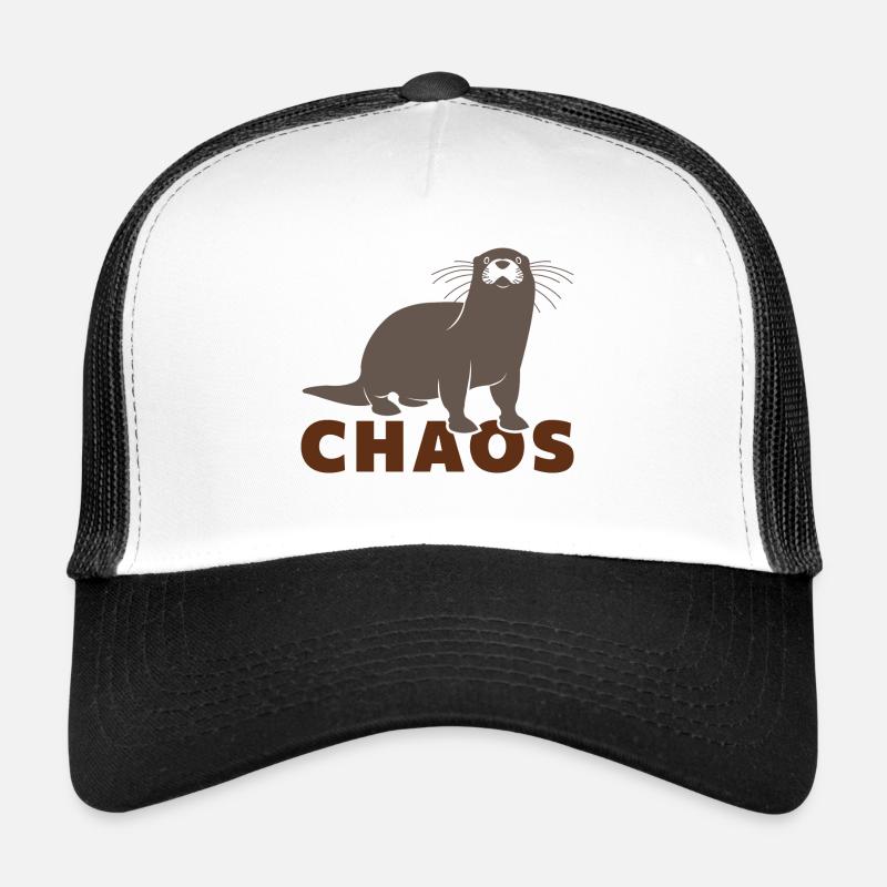 Otter Chaos Trucker Cap
