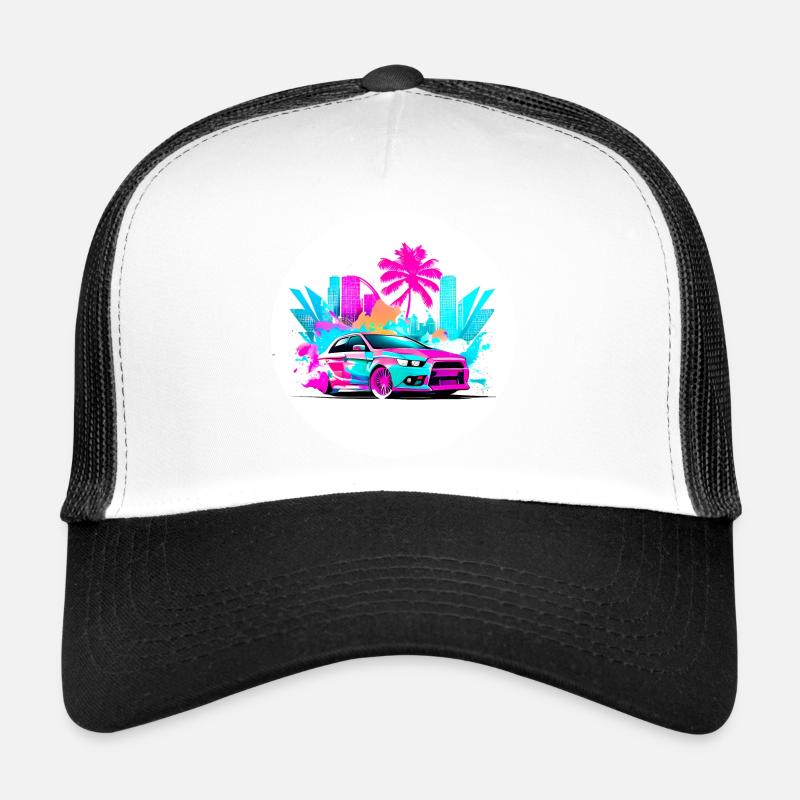 Miami Car 5 Trucker Cap