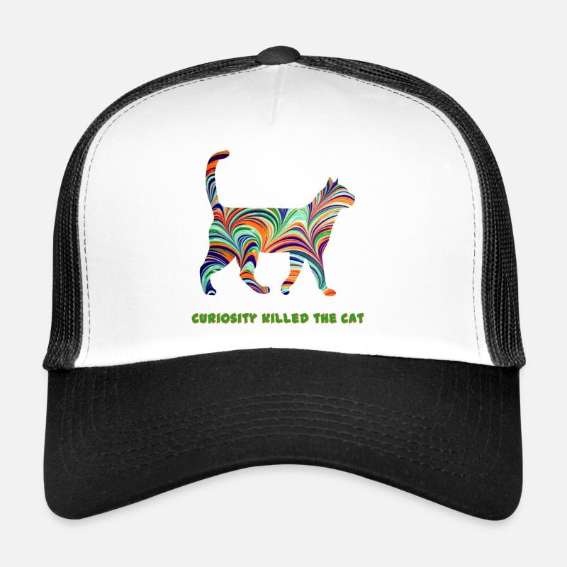 katze mit spruch e 7 Trucker Cap