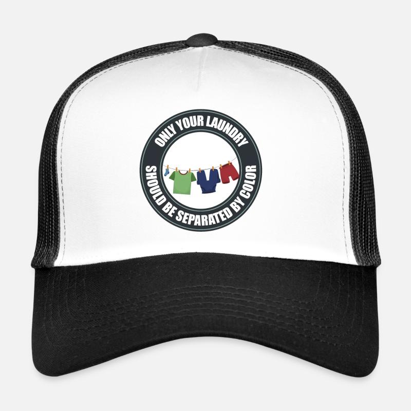 Seul votre linge doit être séparé par couleur Casquette trucker 