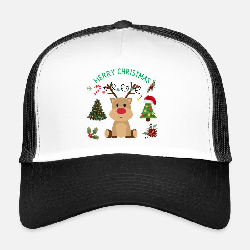 Joyeux Noël, célébrez avec joie Casquette trucker 