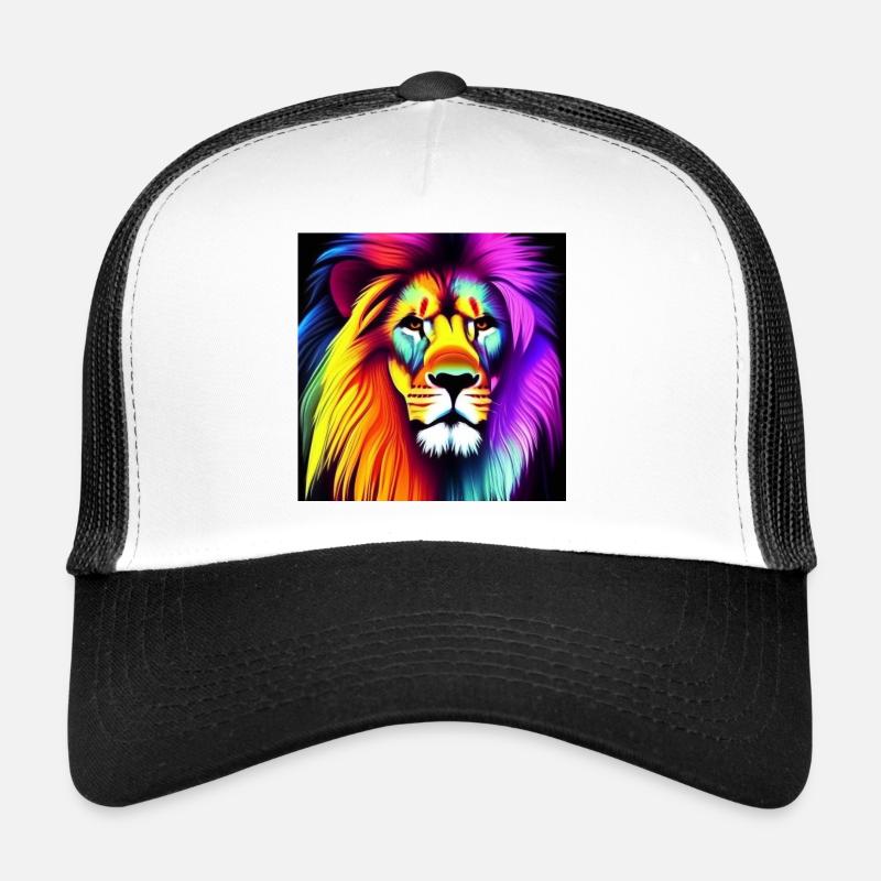 KI Lion abstract Trucker Cap